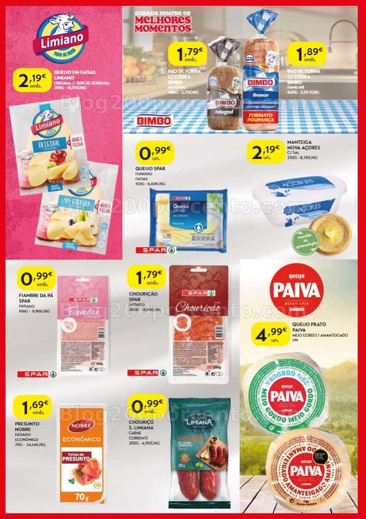 Antevisão Folheto SPAR Promoções de 14 a 26 abril